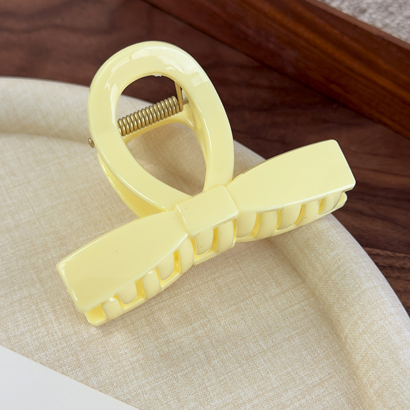 Agrafă de Păr Acrilică cu Fundiță