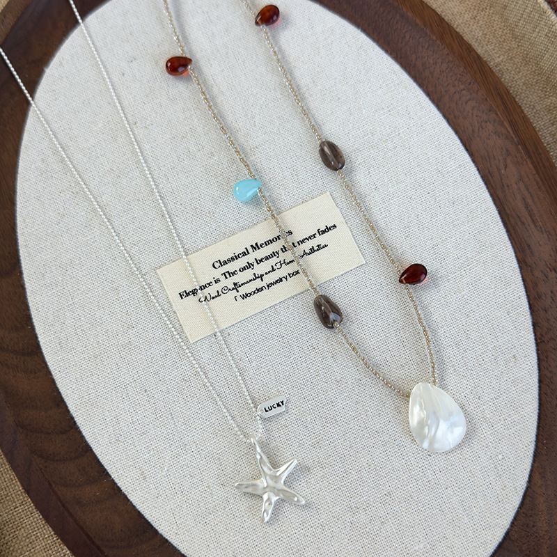 Намисто з Раковинами та Морськими Зірками