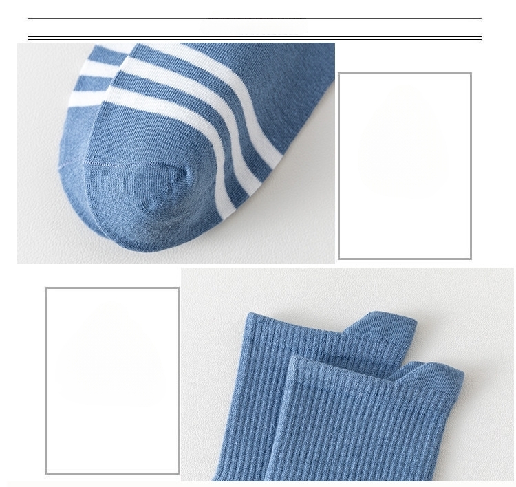 Мужские Хлопковые Спортивные Носки до середины икры