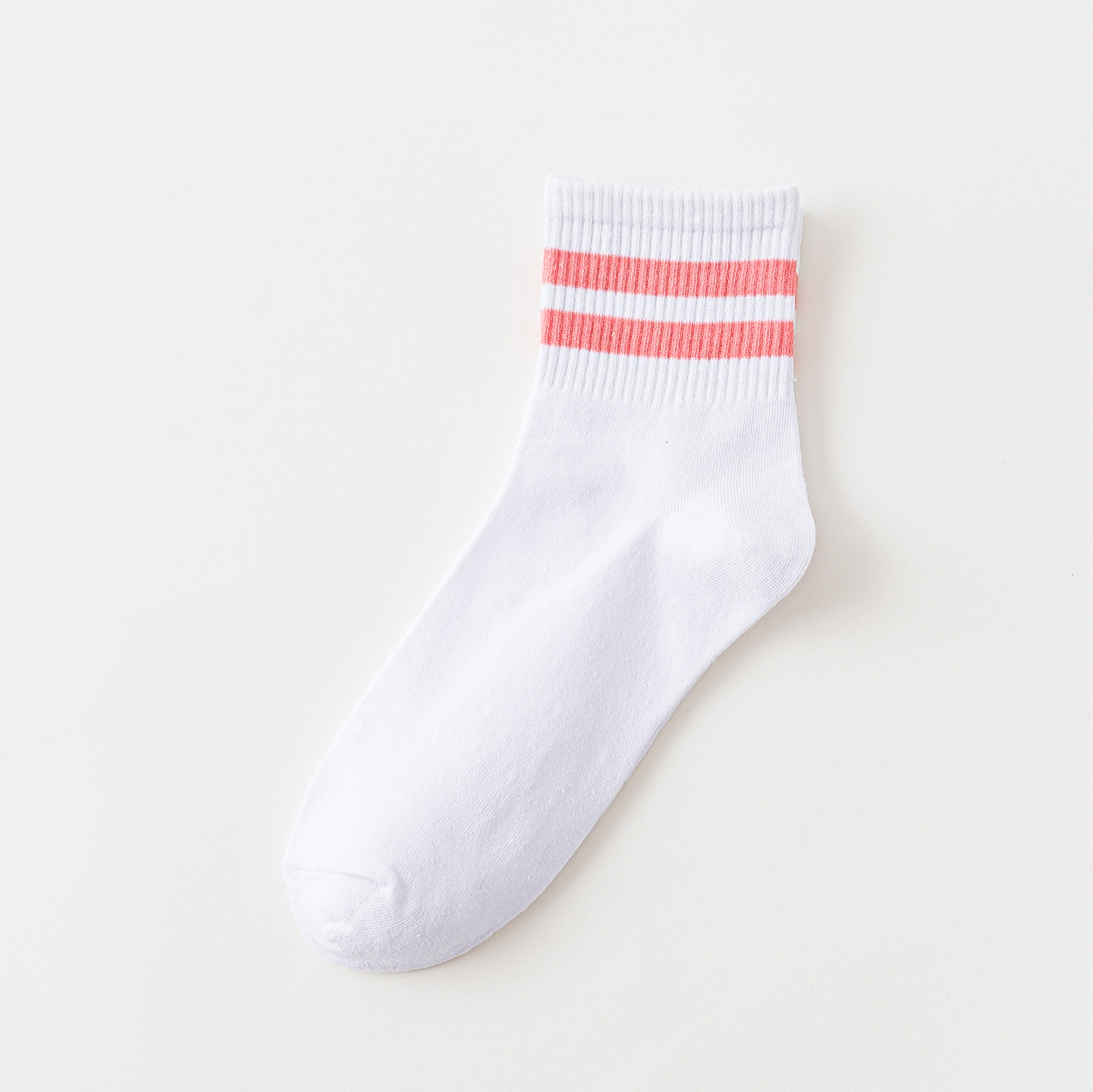 Женские Ребристые Носки с Двумя Полосками