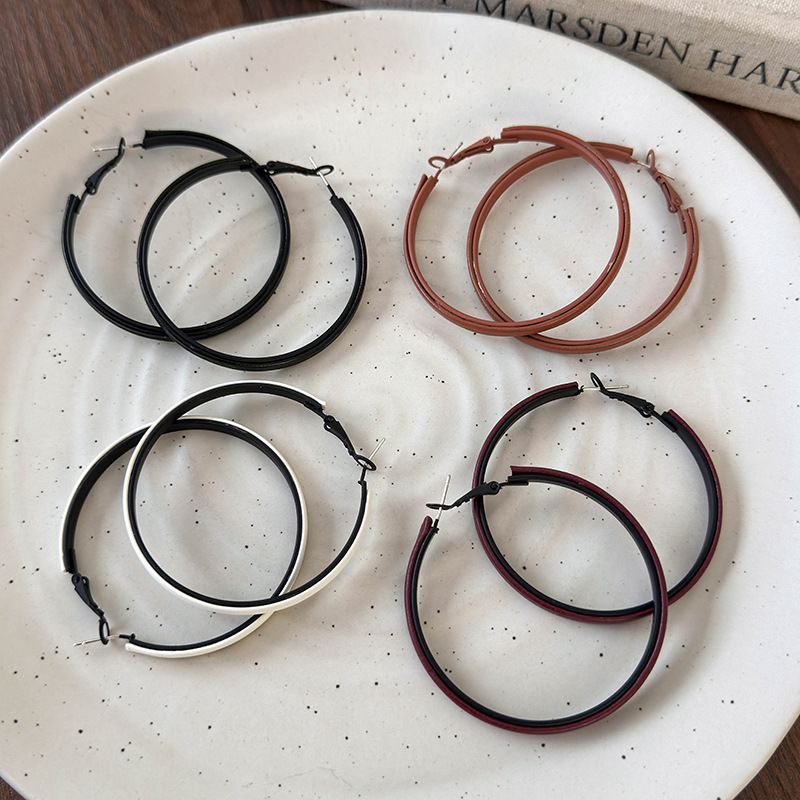 Большие Серьги-Обручи