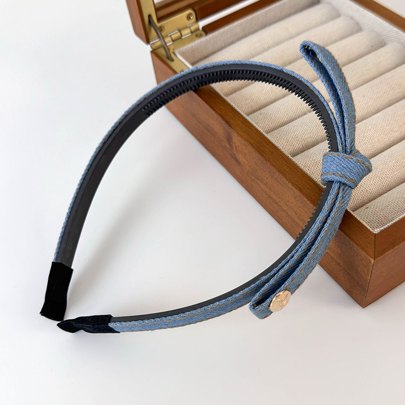 Pinza para el Pelo con Lazo Denim