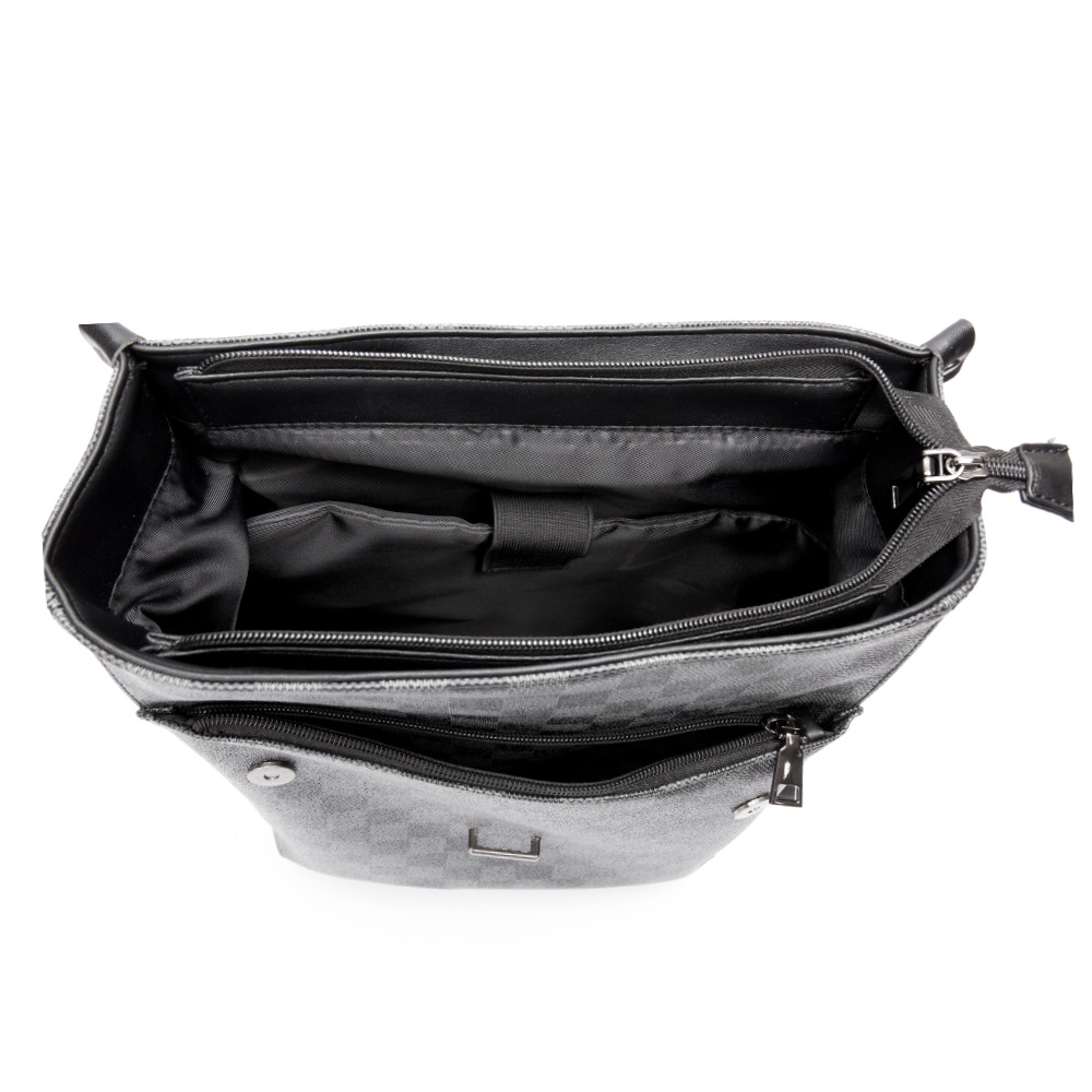 メンズチェックバックパック