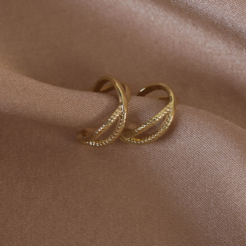 Leaf and Flower Ear Cuffs