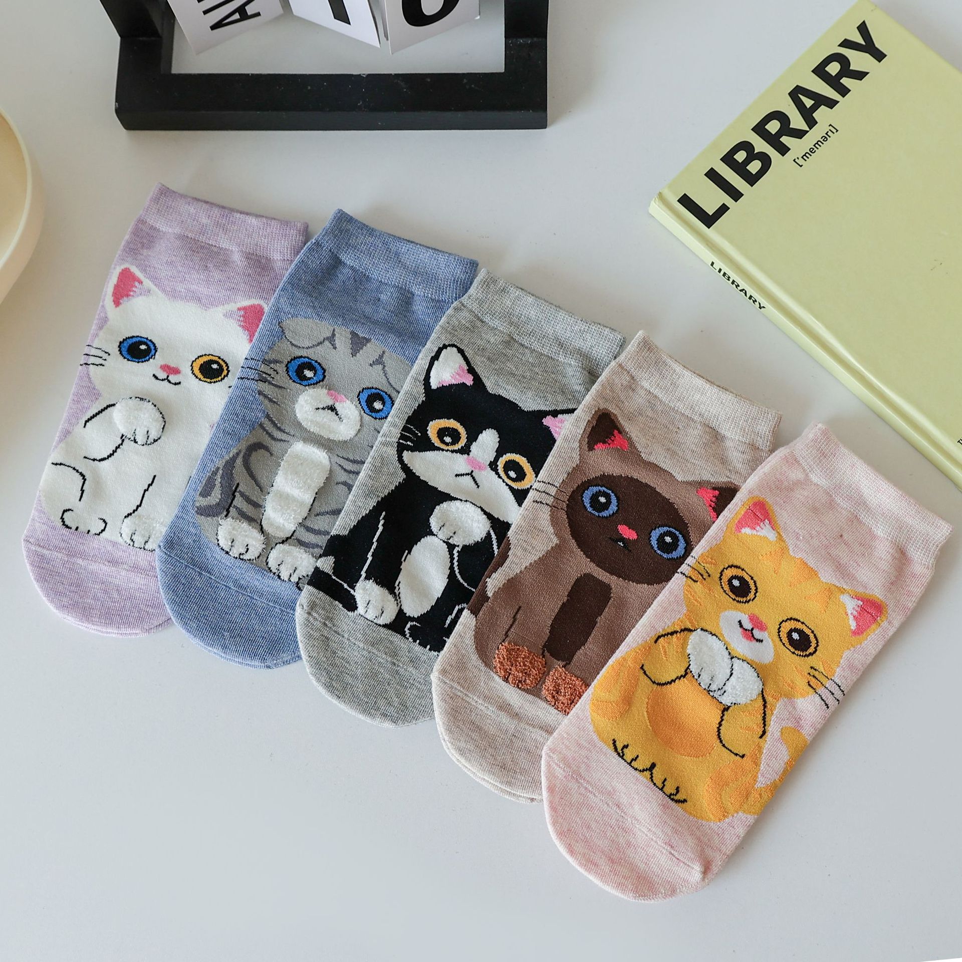 Nahtlose Unsichtbare Socken Anime