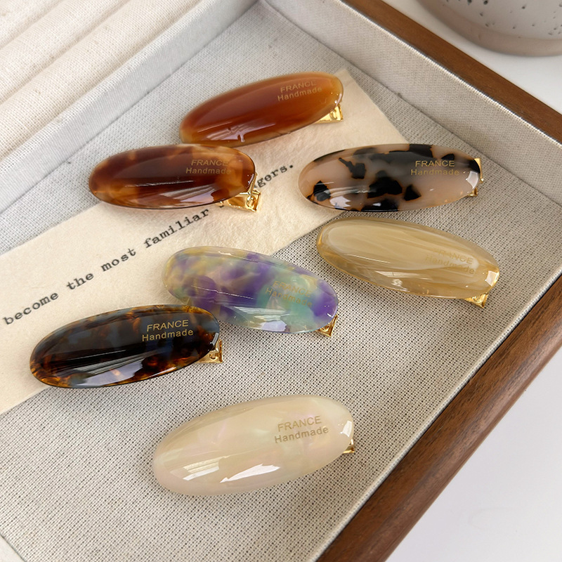 Pinza de Pelo Ovalada