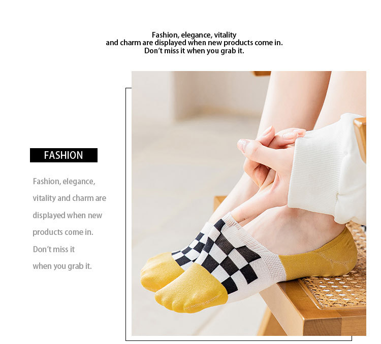 Bawełniane Skarpetki No-Show