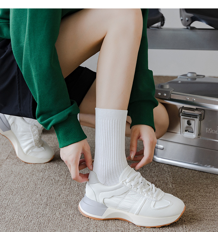 Dámské Bavlněné Stohovatelné Podkolenky