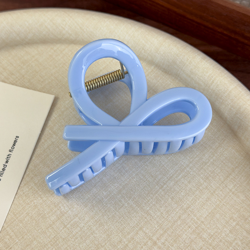 Agrafă de Păr Acrilică cu Fundiță