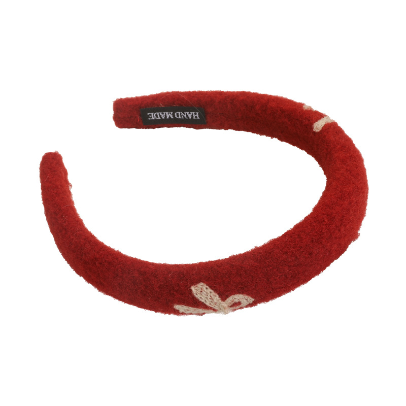 Cinta para el Cabello con Lazo Bordado