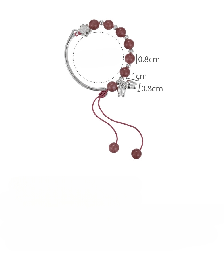 Pół-Bransoletka Kocie Oko