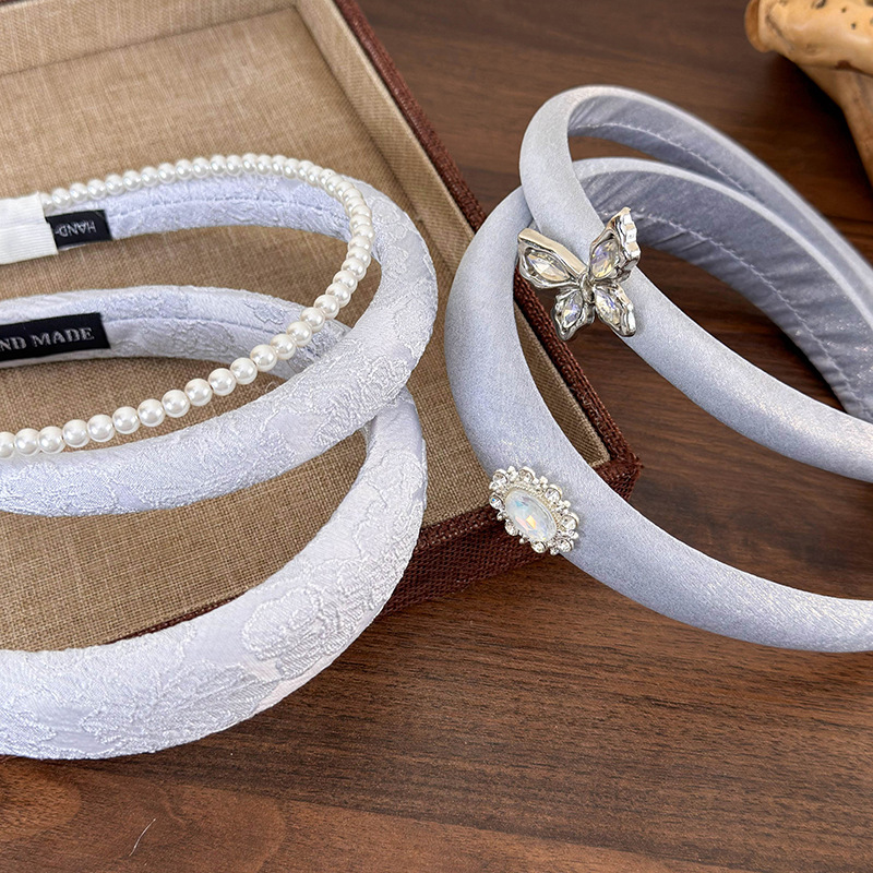 Bandeau Papillon Strass et Perles