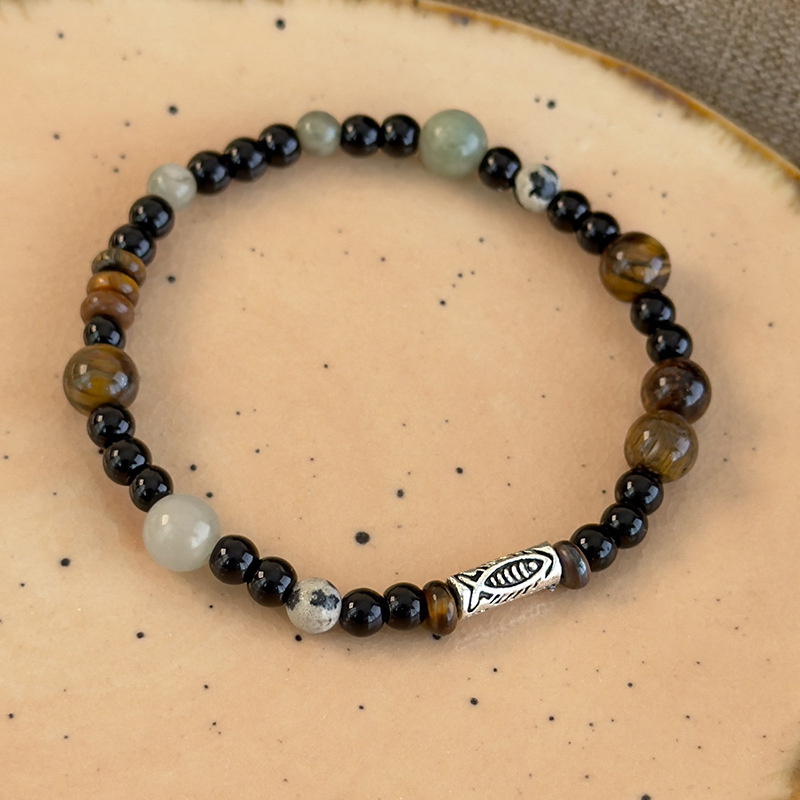 커피빈과 호안석 비즈 팔찌