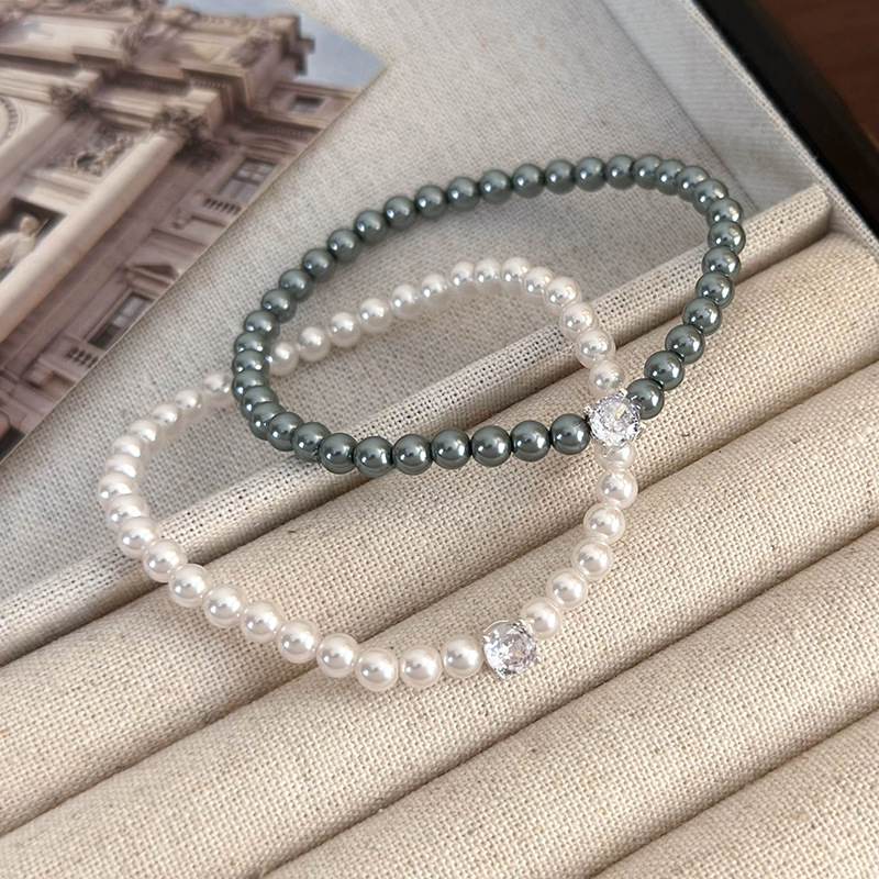 Bracciale Perle e Zirconi