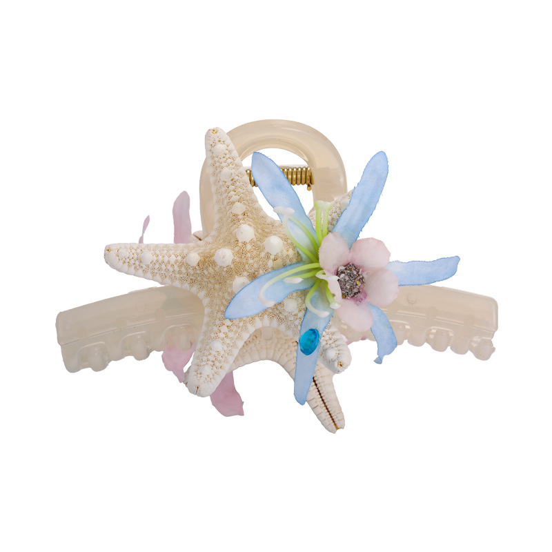 Κλιπ μαλλιών με θαλάσσιο θέμα