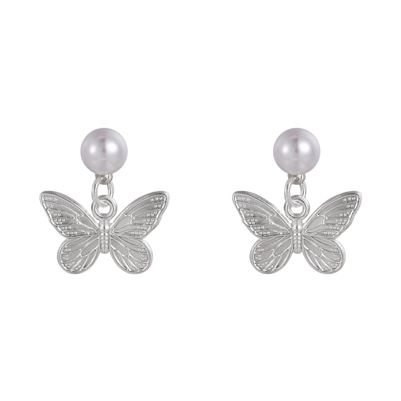 Fjärils Pärl Örhängen