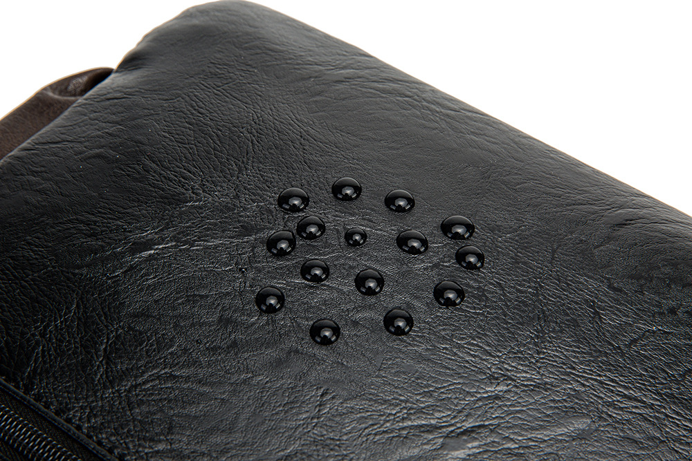 Borsa a tracolla in pelle PU per uomo