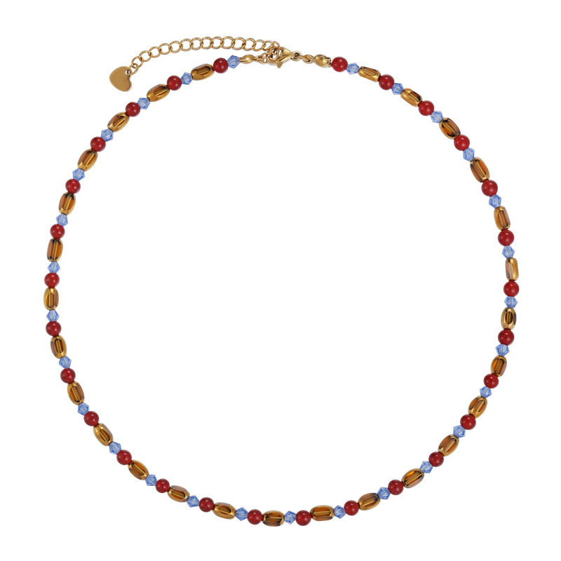 Bead Necklace and Bracelet Set