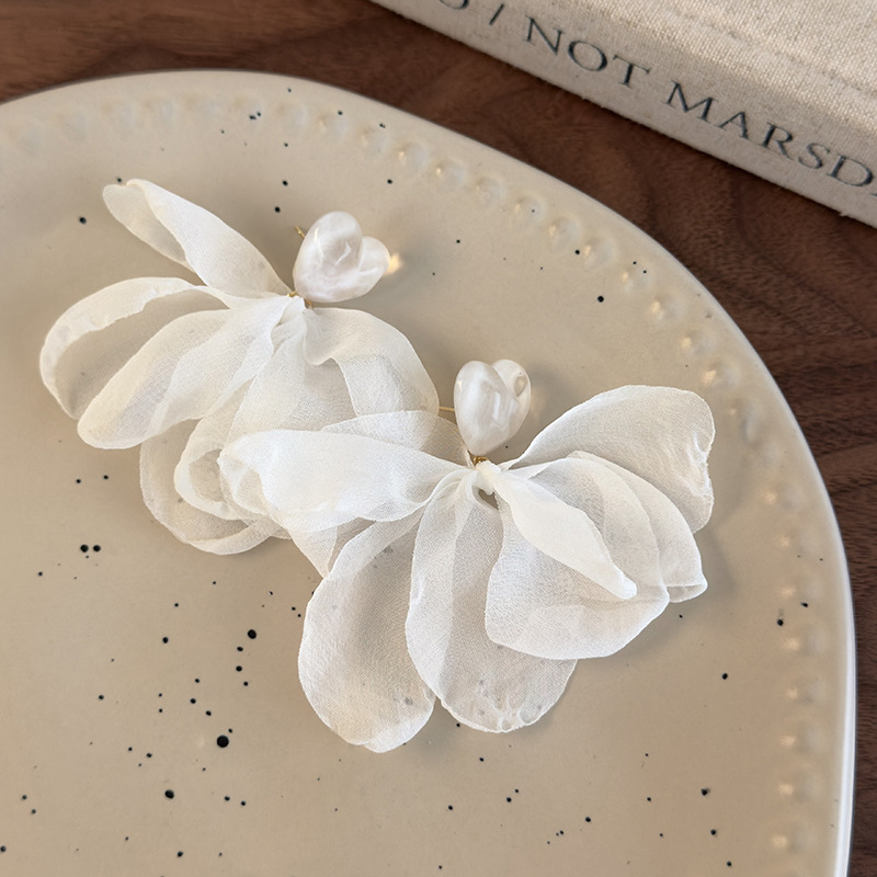 Серьги-Лепестки Сердца