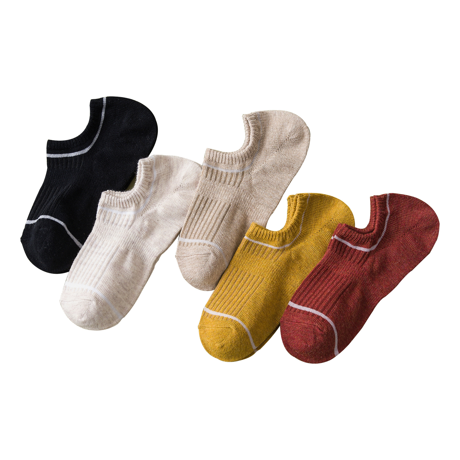 Women's No-Show Cotton Socks