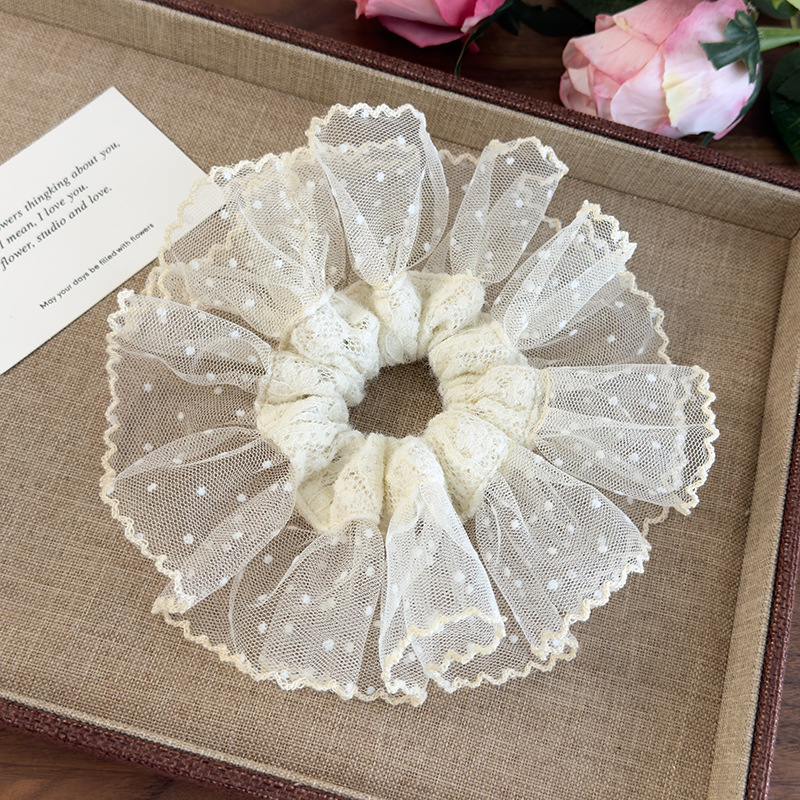 Scrunchies Δαντέλα