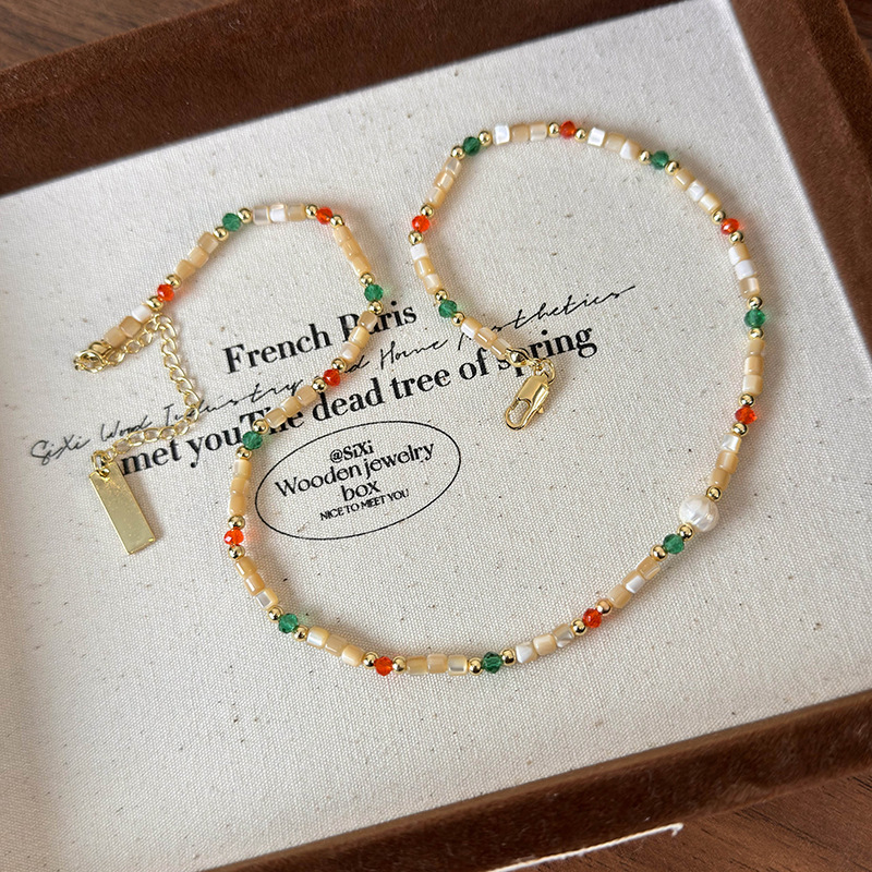 Намисто з Прісноводною Перлиною