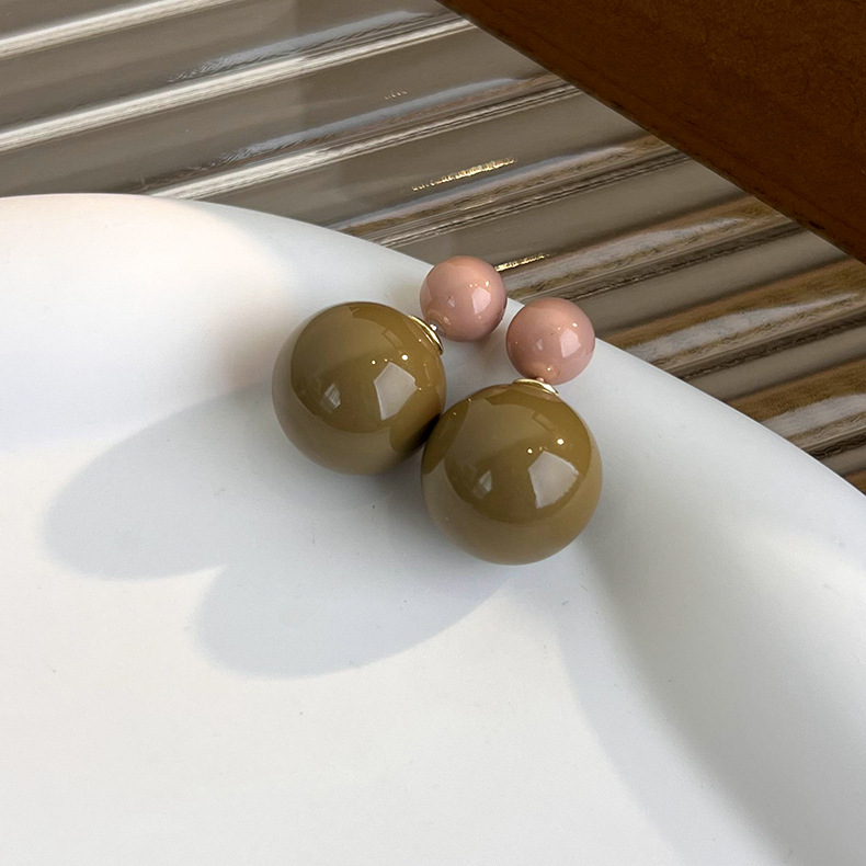 리버서블 볼 귀걸이