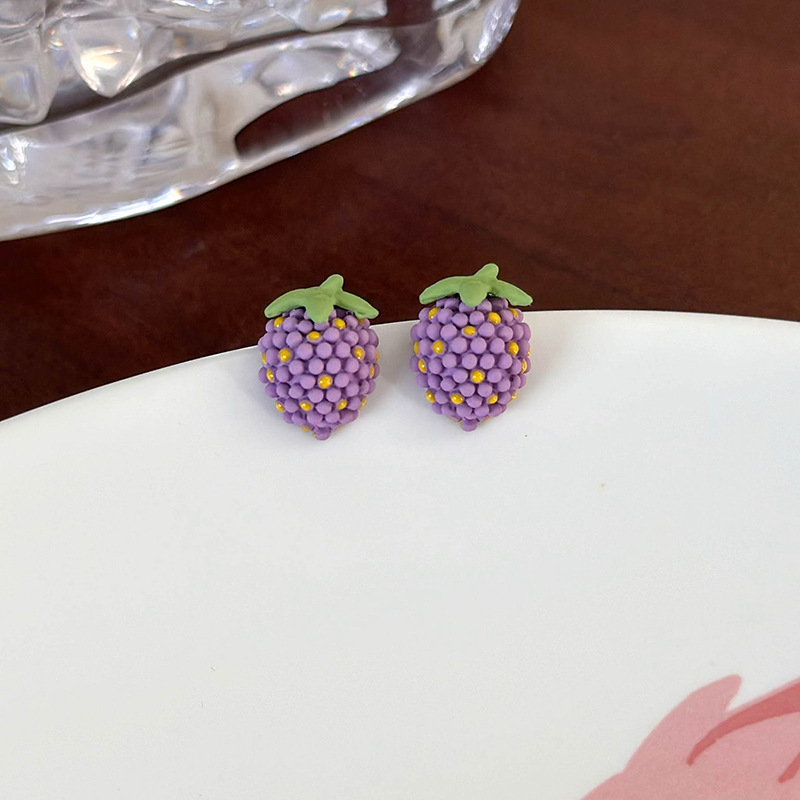 플로럴 프루트 귀걸이