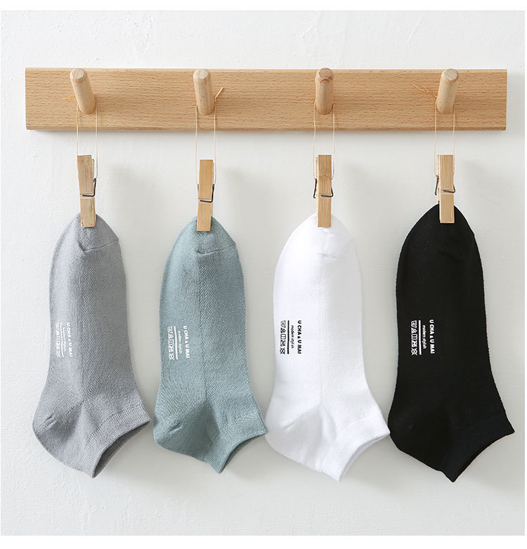 Șosete invizibile din bumbac cu mesh