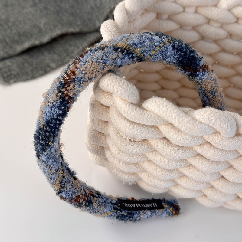 Cinta para el Cabello de Punto de Felpa