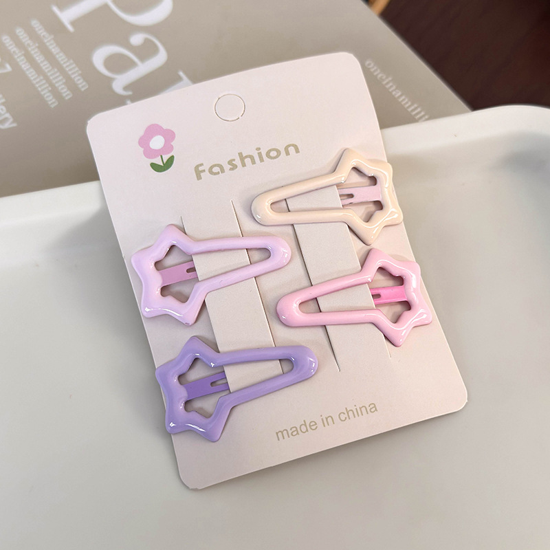 Set ace de păr crem pastel mici