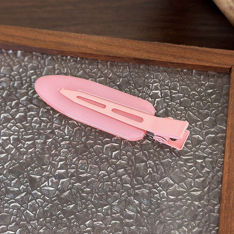 Barrettes Bec de Canard Couleur Gel Mat