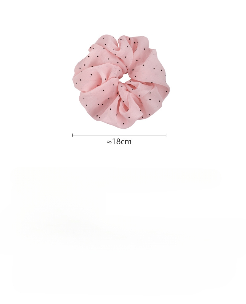 水玉ヘアスクランチー