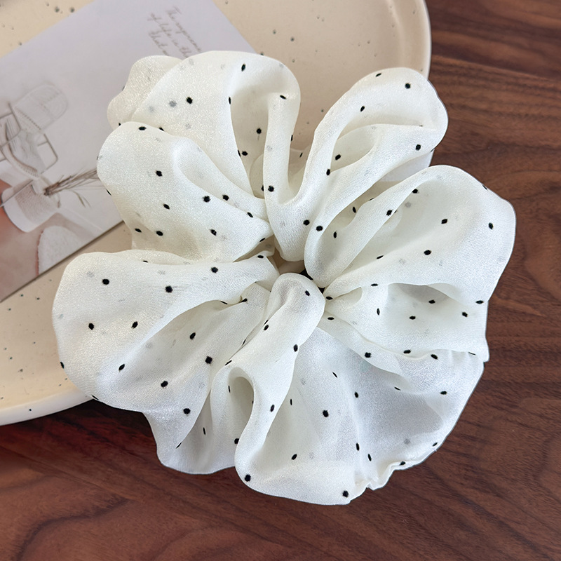 水玉ヘアスクランチー