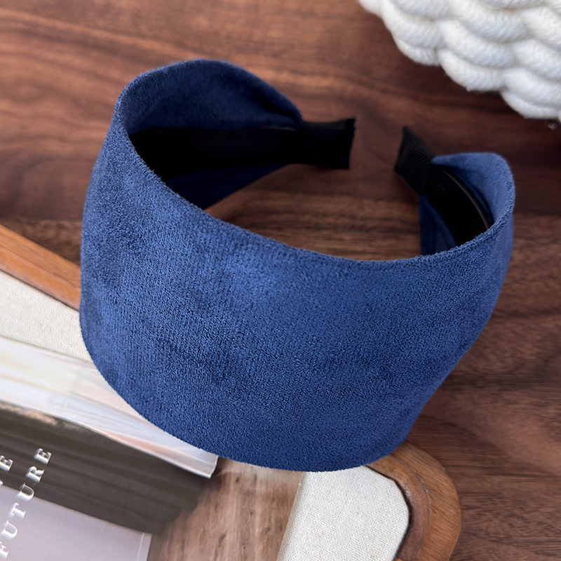 Cinta Ancha para el Cabello de Piel Sintética