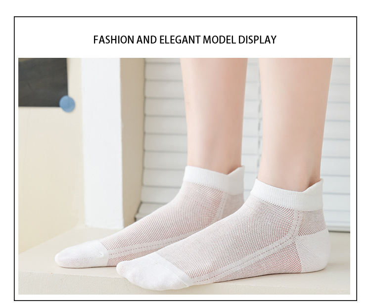 Prodyšné Síťované Neviditelné Ponožky