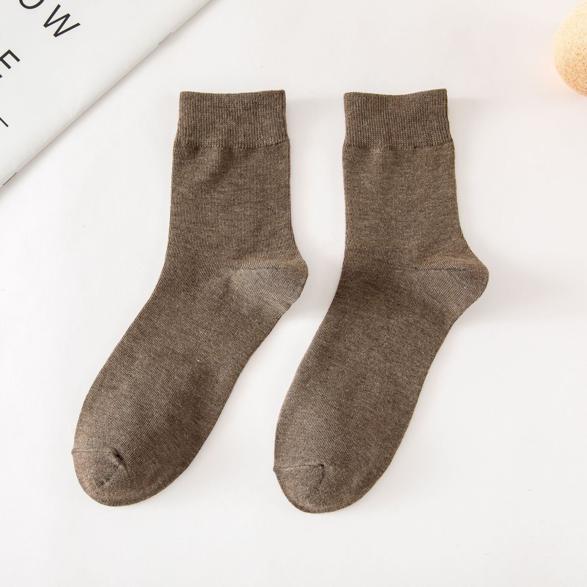 Meias de Algodão Meia-Altura