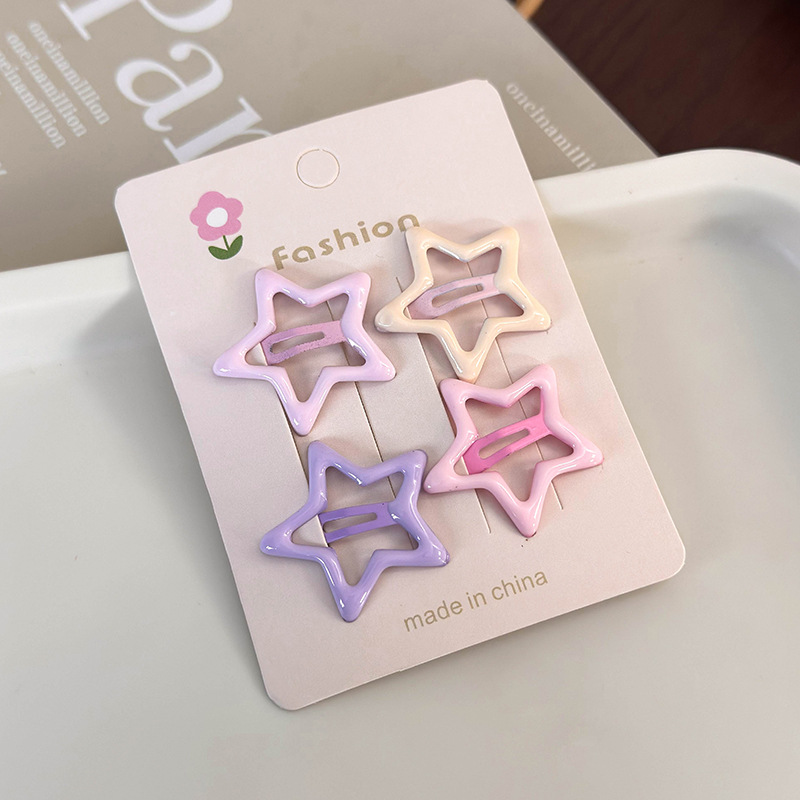 Set ace de păr crem pastel mici