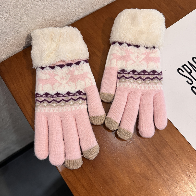 Kadın Örgü Kış Eldiveni