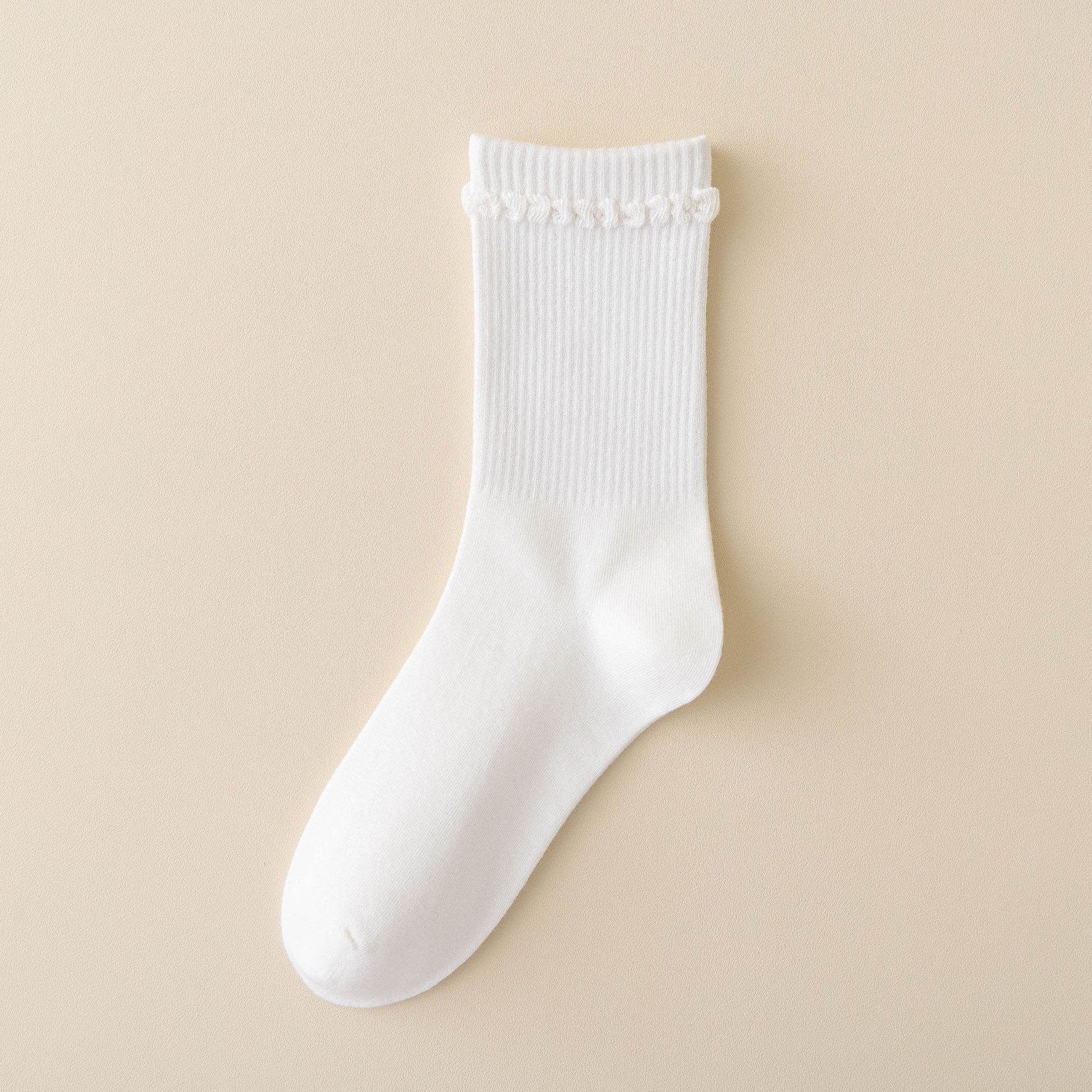 Meias Cano Médio com Barra Bolha