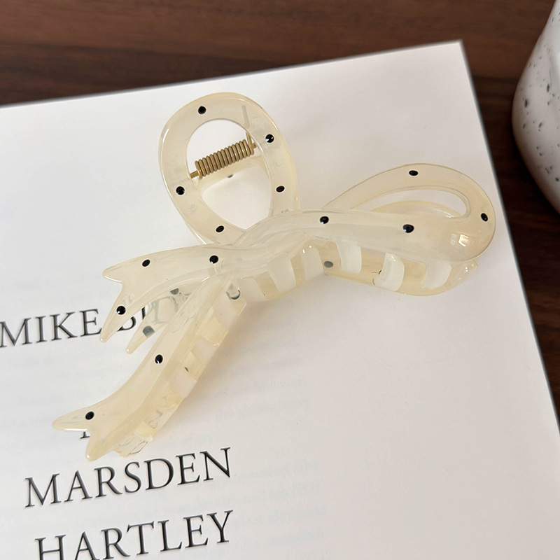 Prancha de Cabelo com Laço de Bolinhas