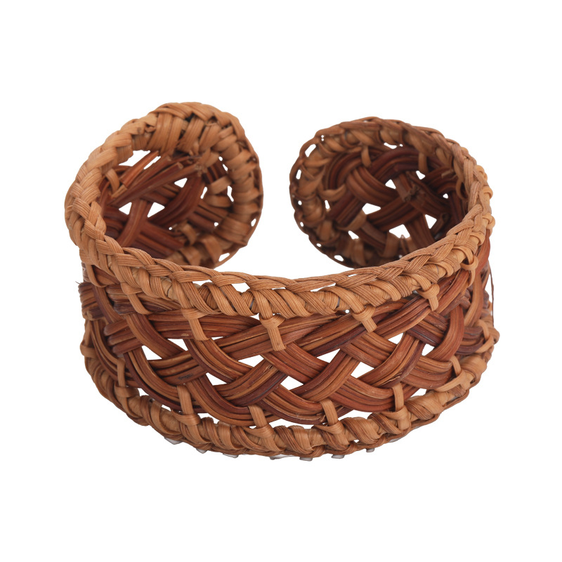 Pulsera de Bambú Tejida