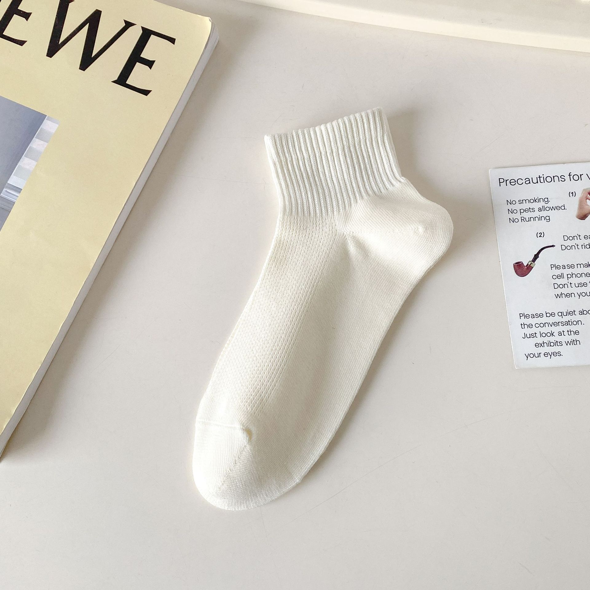 جوارب نسائية قطن شبكة صيف