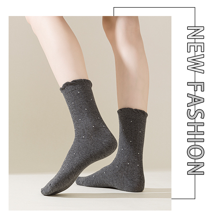 Meias Cano Médio Folgadas para Mulheres