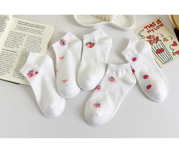 Жіночі бавовняні носки-невидимки