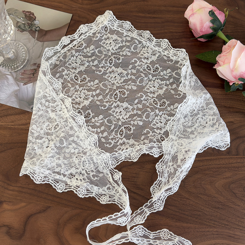 Lace Triangle Overskirt