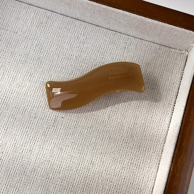 Agrafă de păr din acetat ondulat