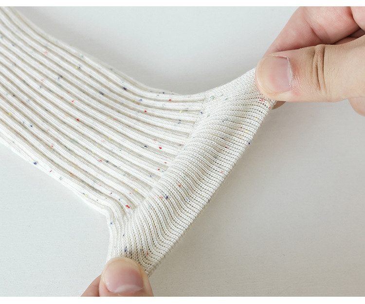 Meias Mid-Crew de Algodão para Mulher