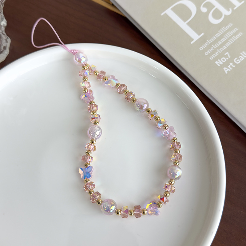 Glass Bead Phone Strap