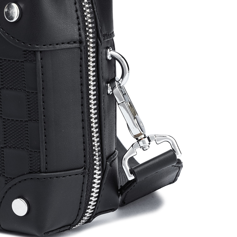 Mannen Ruitjesschoudertas